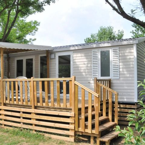 Stacaravan 4 personen - Klassiek 2 slaapkamers, 1 badkamer, 4 slaapplaatsen