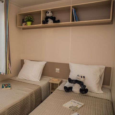 Stacaravan 4 personen - Klassiek 2 slaapkamers, 1 badkamer, 4 slaapplaatsen