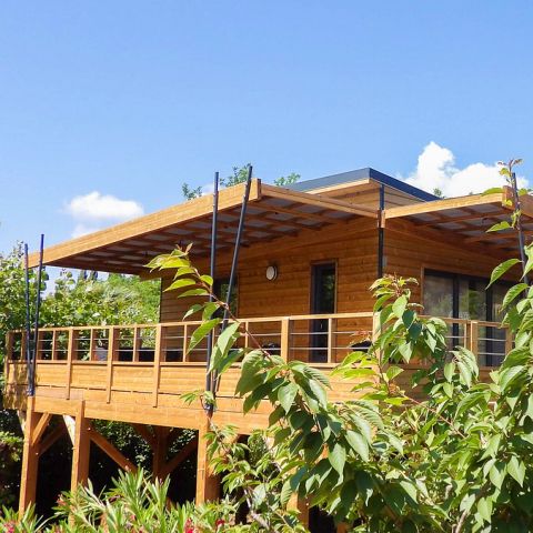 Chalet 5 personen - Lodge Kabane 2 slaapkamers & 1 badkamer, 5 pers.