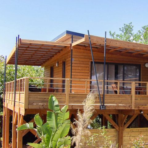Chalet 5 personen - Lodge Kabane 2 slaapkamers & 1 badkamer, 5 pers.