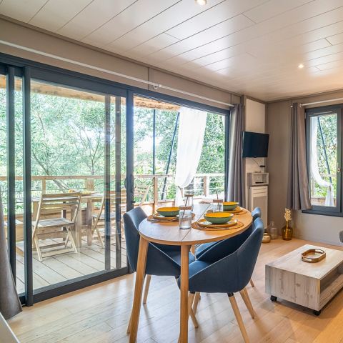 Chalet 5 personen - Lodge Kabane 2 slaapkamers & 1 badkamer, 5 pers.