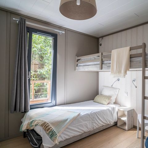 Chalet 5 personen - Lodge Kabane 2 slaapkamers & 1 badkamer, 5 pers.
