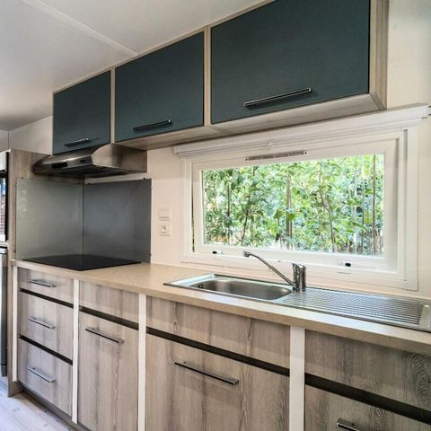 Stacaravan 4 personen - Klassiek 2 XL 3 Kamers 4 Personen Airconditioning + TV