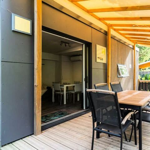 Stacaravan 4 personen - Kosy 3 Kamers 4 Personen Airconditioning + TV