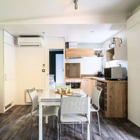 Stacaravan 4 personen - Kosy 3 Kamers 4 Personen Airconditioning + TV