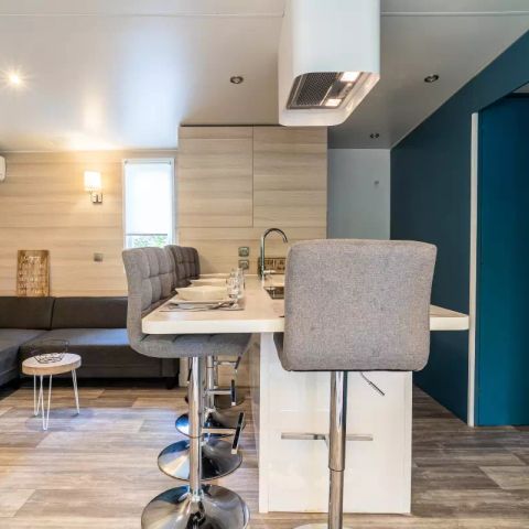 Stacaravan 5 personen - Kosy 3 kamers 5 personen Airconditioning + TV