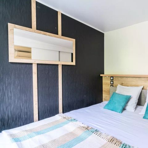 Stacaravan 4 personen - Kosy 3 Kamers 4 Personen Airconditioning + TV