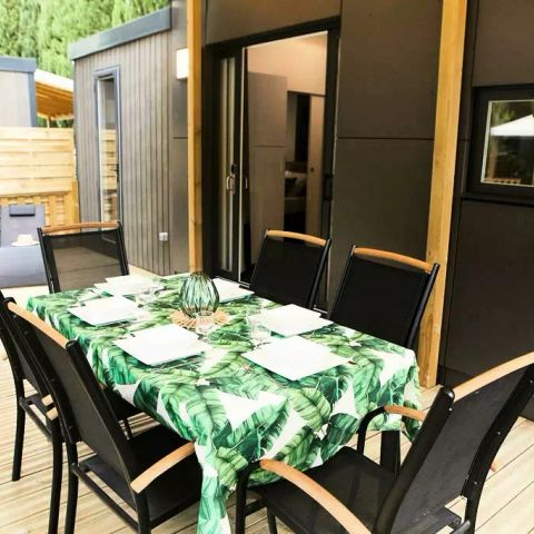Stacaravan 6 personen - Kosy 4 kamers 6 personen Airconditioning + TV