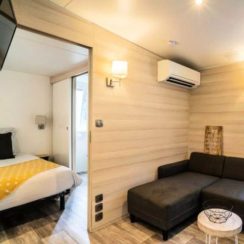 Stacaravan 5 personen - Kosy 3 kamers 5 personen Airconditioning + TV
