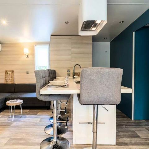 Stacaravan 5 personen - Kosy 3 kamers 5 personen Airconditioning + TV