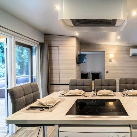 Stacaravan 5 personen - Kosy 3 kamers 5 personen Airconditioning + TV
