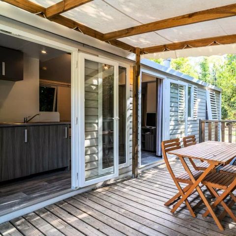 Stacaravan 6 personen - Klassiek 4 kamers 6 personen Airconditioning + TV