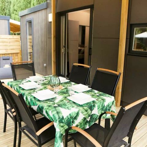 Stacaravan 6 personen - Kosy 4 kamers 6 personen Airconditioning + TV