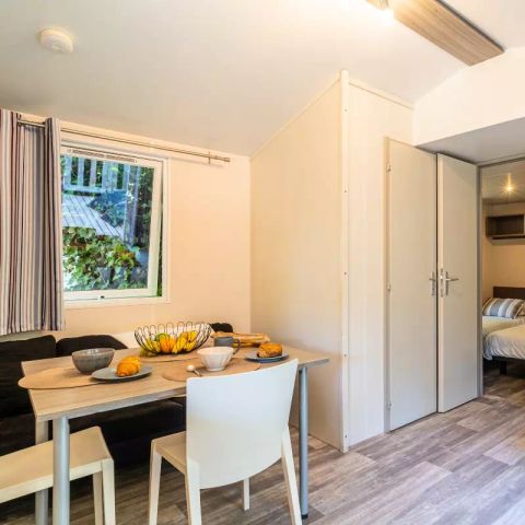 Stacaravan 6 personen - Klassiek 4 kamers 6 personen Airconditioning + TV
