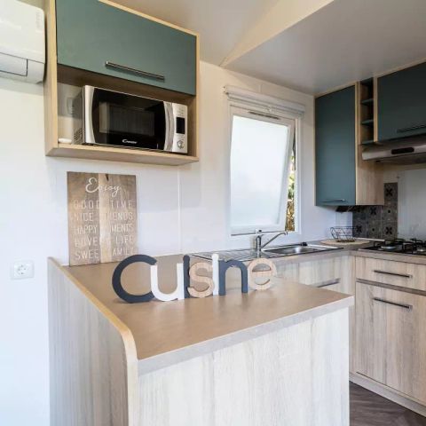 Stacaravan 6 personen - Konfort 4 Kamers 6 Personen Airconditioning + TV