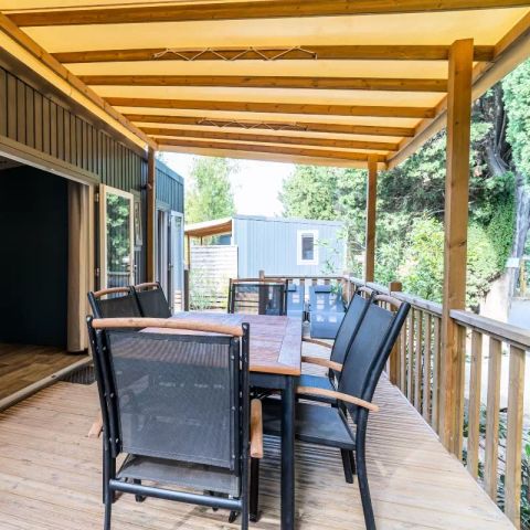 Stacaravan 5 personen - Kosy 3 kamers 5 personen Airconditioning + TV