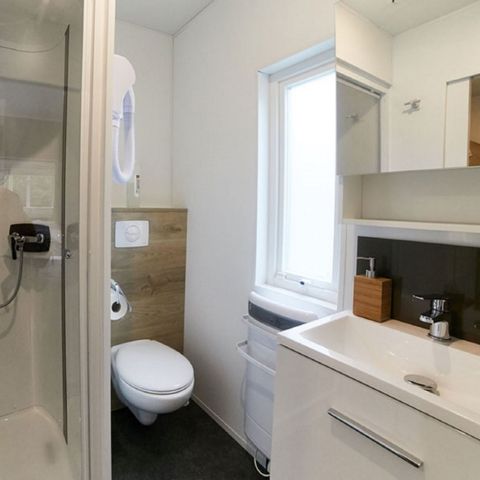 Stacaravan 8 personen - KOSY TRIBU 4 slaapkamers 8 personen
