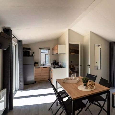 Stacaravan 4 personen - Cottage Provence 3 Kamers 4 Personen Airconditioning + TV