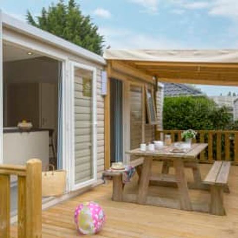 Stacaravan 4 personen - Vakantiehuis Esterel 4p 2ch *** Zen