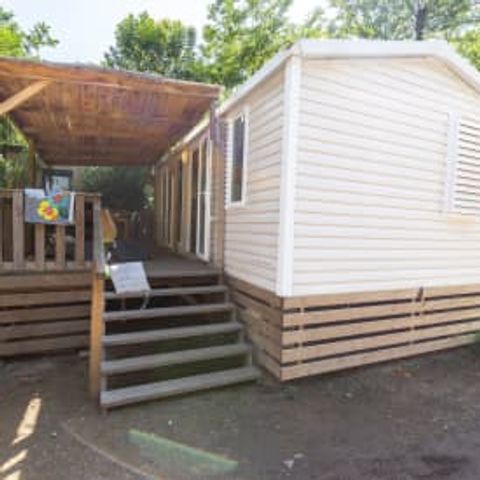Stacaravan 4 personen - Vakantiehuis Esterel 4p 2ch ***