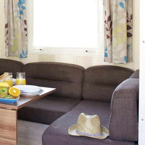 Stacaravan 6 personen - Comfort XL | 2 slaapkamers | 4/6 pers. | Terras met lift, niet overdekt