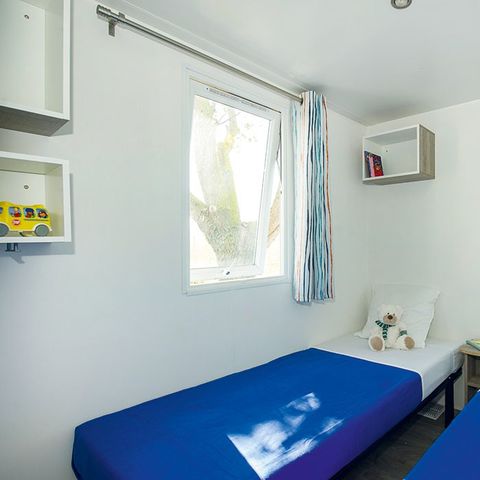 Stacaravan 6 personen - Classic XL | 2 slaapkamers | 4/6 pers. | Verhoogd terras