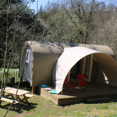 Glampingtent 4 personen - COCOSWEET zonder sanitair