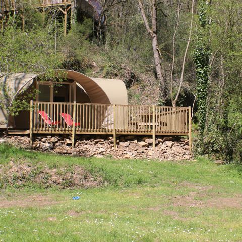 Glampingtent 4 personen - COCOSWEET zonder sanitair