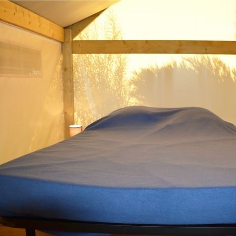 Glampingtent 4 personen - 2-slaapkamer junior bungalow voor 4 personen 17 m²