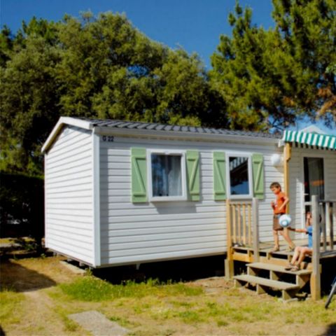 Stacaravan 6 personen - Leisure 6 personen 3 slaapkamers 30m².