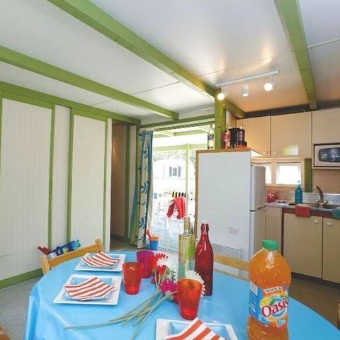 Chalet 5 personen - Chalet Evasion 5 slaapplaatsen, 2 slaapkamers, 30m².