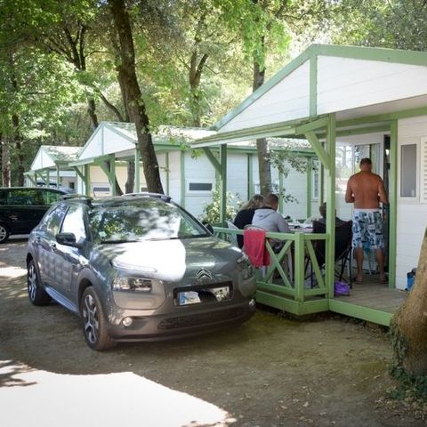 Chalet 5 personen - Chalet Evasion 5 slaapplaatsen, 2 slaapkamers, 30m².