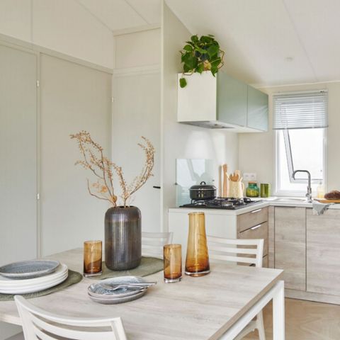 Stacaravan 6 personen - Stacaravan Evasion 6 personen 2 kamers 28m² - Stacaravan voor 6 personen
