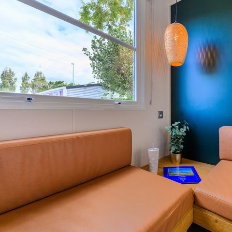 Stacaravan 6 personen - D/ SIGNATURE PRESTIGE 3 slaapkamers. 6 pers. - 36m2 - overdekt terras
