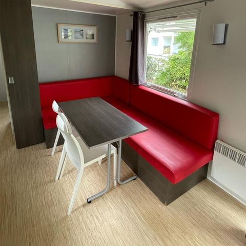 Stacaravan 6 personen - Résidence O'HARA PANORAMIQUE CLASSIQUE ECO-CONCU / 28m2 - 2 slaapkamers - Half overdekt terras 5/6 pers