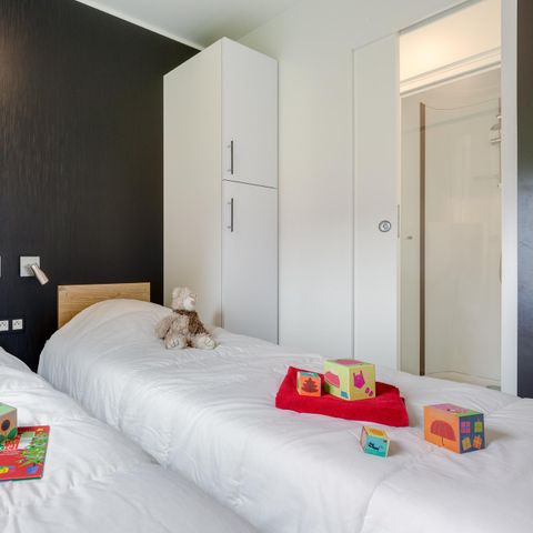 Stacaravan 4 personen - PREMIUM cottage met airconditioning 4 pers