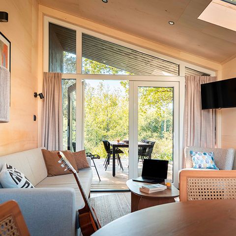 Tiny House 5 personen - Wild Spirit 2 kamers - 60m² - TV -CLIM - LV - SH + SAUNA + NORDISCH BAD