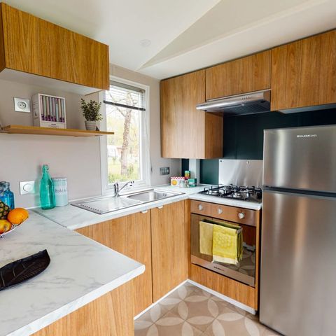 Stacaravan 8 personen - Wellness 3bed 8p Premium airconditioning