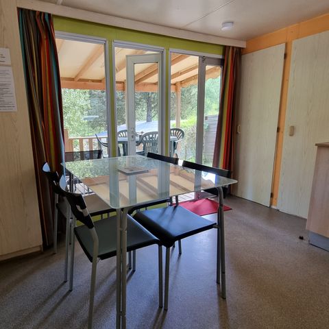 Stacaravan 4 personen - MH2 23 m² gerenoveerd met sanitair