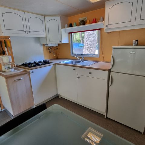 Stacaravan 4 personen - MH2 23 m² gerenoveerd met sanitair