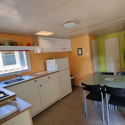 Stacaravan 4 personen - MH2 23 m² gerenoveerd met sanitair