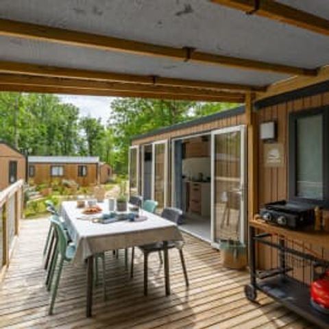 Stacaravan 6 personen - Cottage 6p 3ch Premium