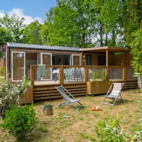 Stacaravan 6 personen - Cottage 6p 3ch Premium