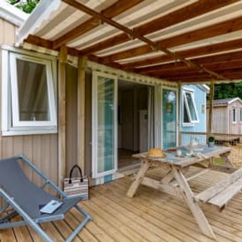 Stacaravan 6 personen - Cottage 6p 3ch ** (in het Frans)