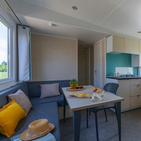 Stacaravan 10 personen - Cottage Tribu 10p 5ch 2SdB airconditioning ****