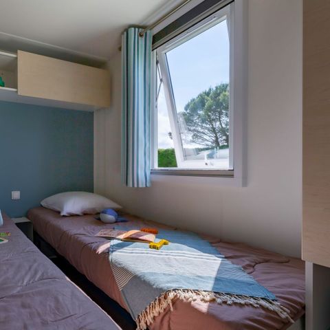 Stacaravan 10 personen - Cottage Tribu 10p 5ch 2SdB airconditioning ****
