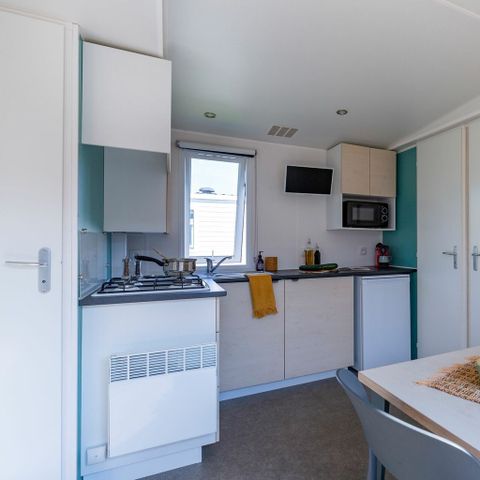 Stacaravan 10 personen - Cottage Tribu 10p 5ch 2SdB airconditioning ****