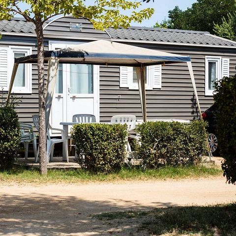 Stacaravan 6 personen - Comfort | 3 slaapkamers | 6 pers | Enig terras | 1 badkamer