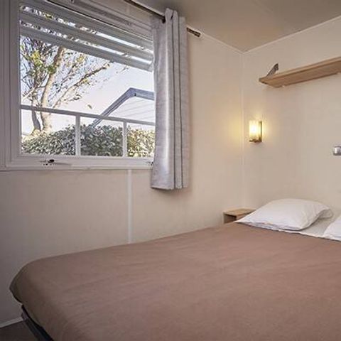 Stacaravan 6 personen - Mobile-home | Comfort | 3 slaapkamers | 6 pers. | Verhoogd terras | 1 badkamer