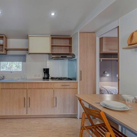 Stacaravan 6 personen - Klassiek | 2 slaapkamers | 4/6 personen | Enig terras | 1 badkamer